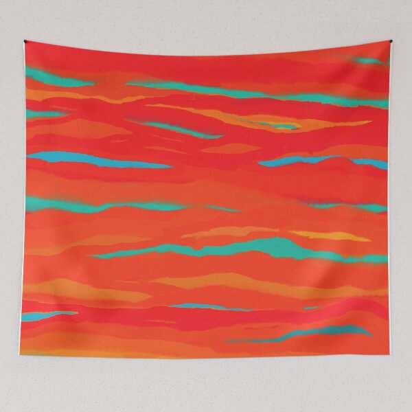 Item preview, Red Ripped Sunset Sky designed and sold by Katherine Friesen.