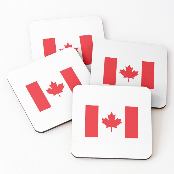 Item preview, Canada Flag (Small on White) designed and sold by STUDIO-72.