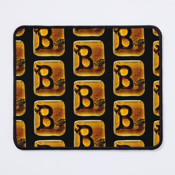 Item preview, The letter B in Amber Honey designed and sold by Rain-Check.