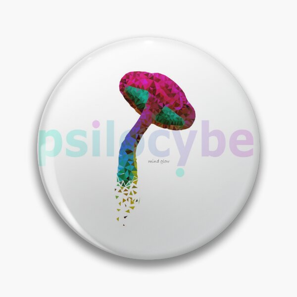 Item preview, Psilocybe Mushroom 001 designed and sold by MindGlowArt.