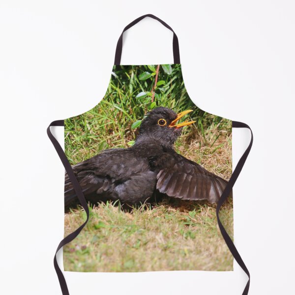 Item preview, Sunbathing Black Bird designed and sold by Fearless-Fox.