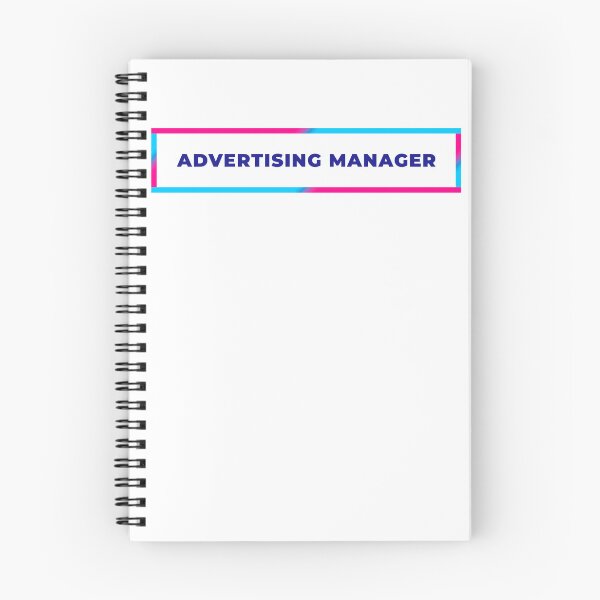 Item preview, Advertising Manager retro colorful frame designed and sold by SVPOD.