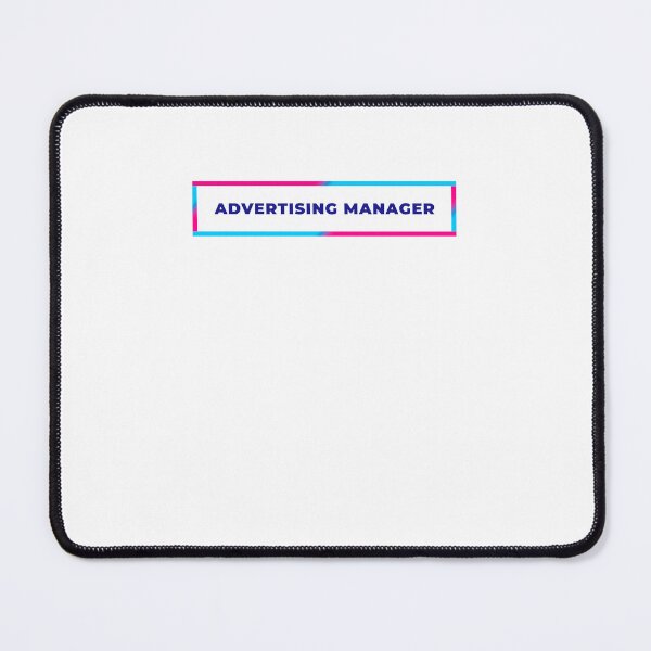 Item preview, Advertising Manager retro colorful frame designed and sold by SVPOD.