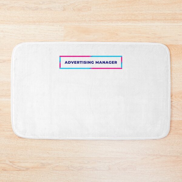 Item preview, Advertising Manager retro colorful frame designed and sold by SVPOD.