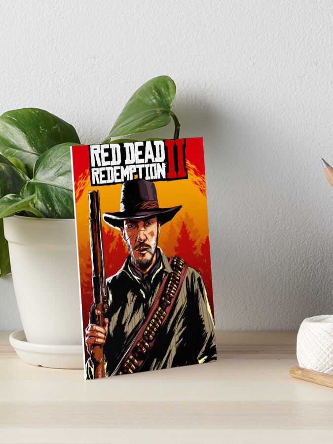 red dead redemption 2 / Fanart / Arthur Morgan Art Board Print for Sale by  Artwalidshop