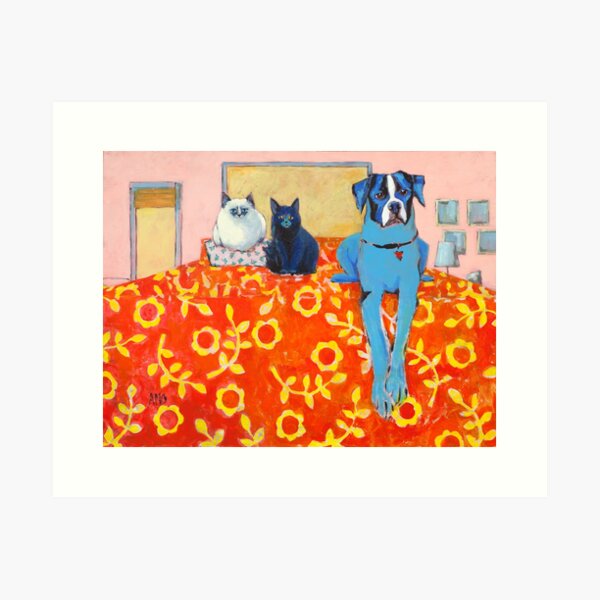 Phoebe, Olive, and Nellie Art Print