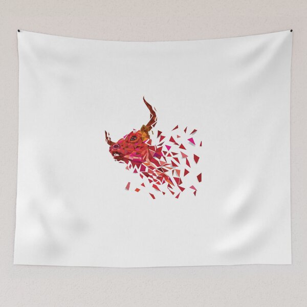 Item preview, Bull abstract art.  designed and sold by Chayan.