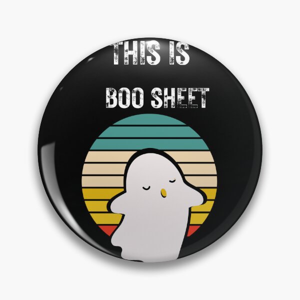 Item preview, This is boo sheet ghost retro Halloween costume men women t shirt designed and sold by Selvadesigns.