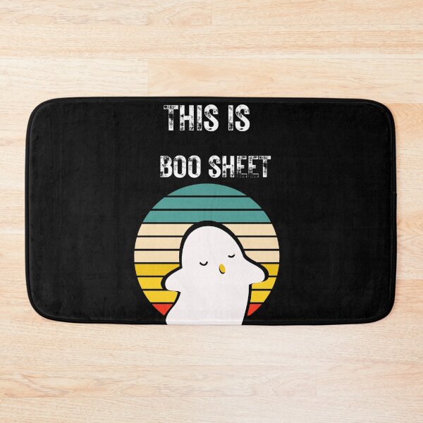 Item preview, This is boo sheet ghost retro Halloween costume men women t shirt designed and sold by Selvadesigns.