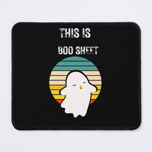Item preview, This is boo sheet ghost retro Halloween costume men women t shirt designed and sold by Selvadesigns.