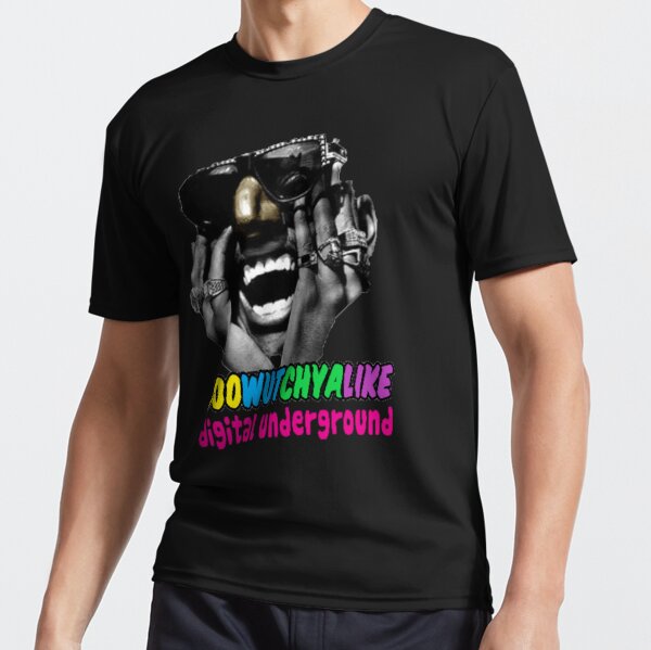Digital Underground Doowutchyalike Hip Hop Classic 1990 Active T-Shirt for  Sale by zarface | Redbubble