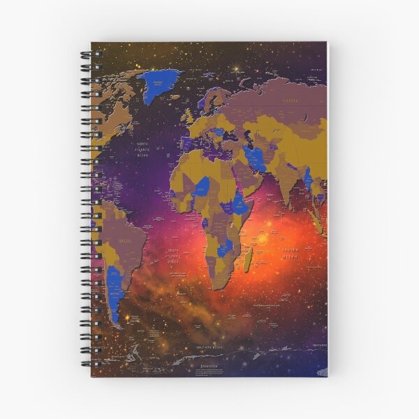 Item preview, world map designed and sold by BekimART.