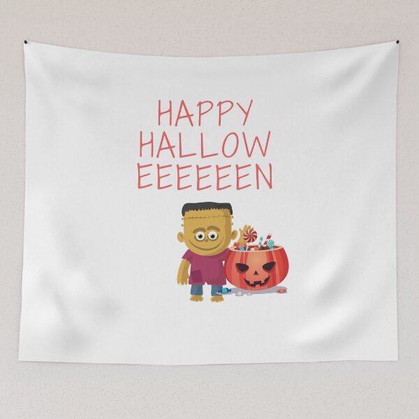 Item preview, Frankenstein Happy Halloween designed and sold by Delpieroo.