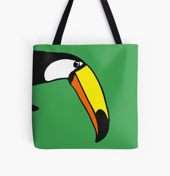 Toucan All Over Print Tote Bag