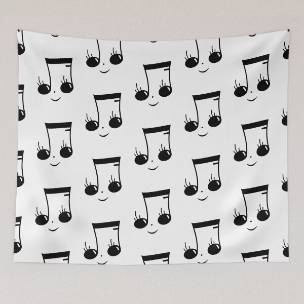 Item preview, Smiling Music Notes designed and sold by HannahSterry.