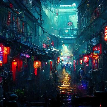 Artwork thumbnail, Cyberpunk City by BienThings