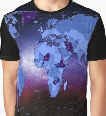 world map Graphic T-Shirt