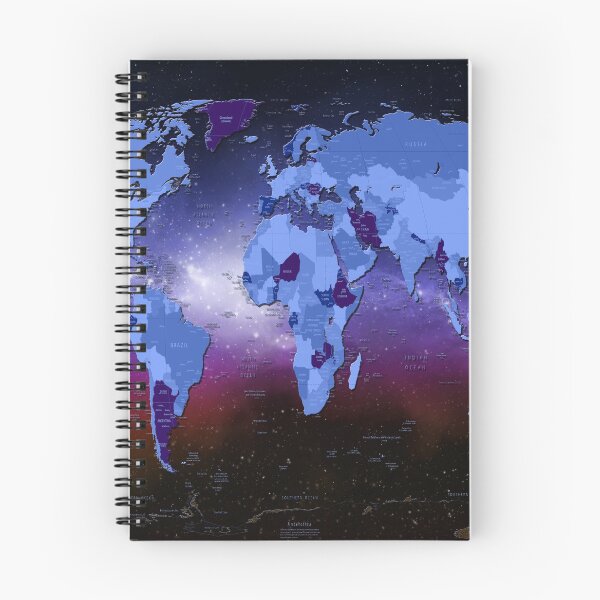 Item preview, world map designed and sold by BekimART.