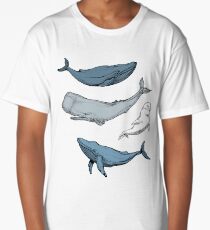 Whales are everywhere Long T-Shirt