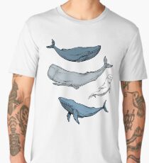 Whales are everywhere Men's Premium T-Shirt