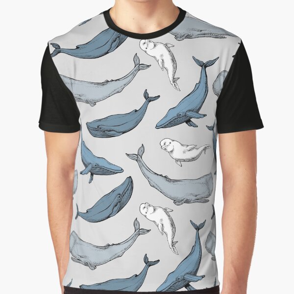 Whales are everywhere Graphic T-Shirt