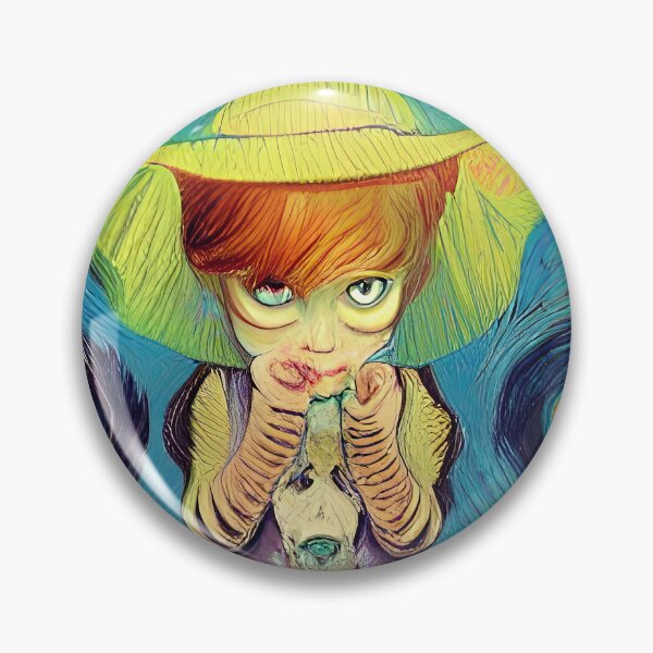 Item preview, Creepy Little Girl With a Hat designed and sold by PlacidHinds.