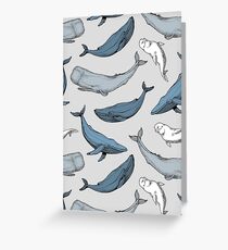 Whales are everywhere Greeting Card