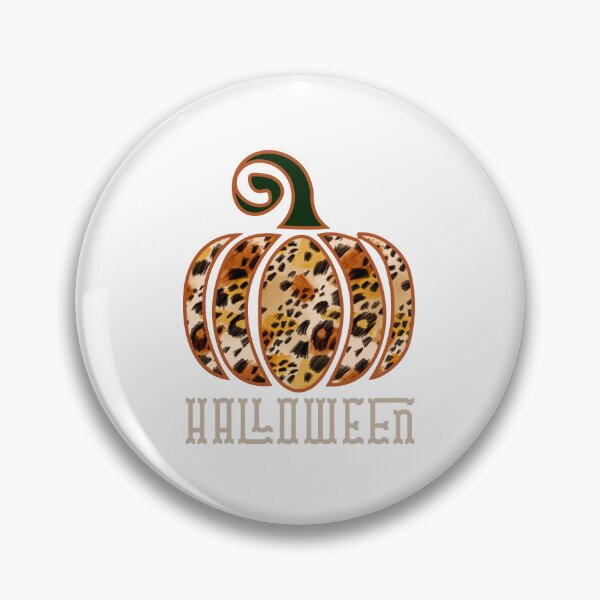 Item preview, Happy Halloween | Leopard Print Pumpkin | Leopard Pattern designed and sold by MSBDesign.