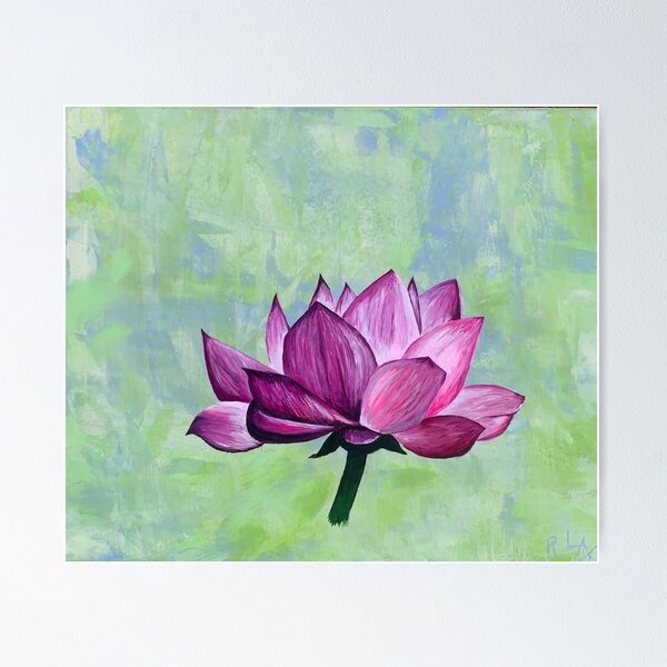 Item preview, The Lotus designed and sold by ArtworkbyRoyLax.