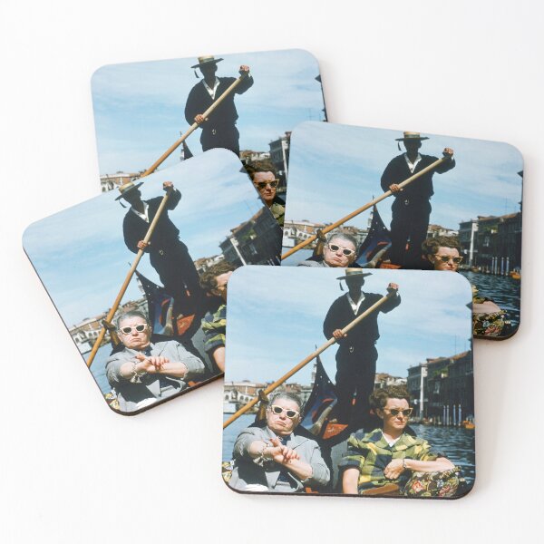 Item preview, 1950s - Two ladies with sunglasses taking a ride on a gondola in Venice, Italy designed and sold by thatwaslife.