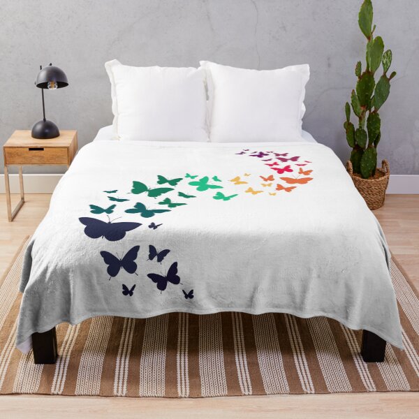 Item preview, Colorful Butterfly Migration - Flying Butterflies designed and sold by WisdomInspired.