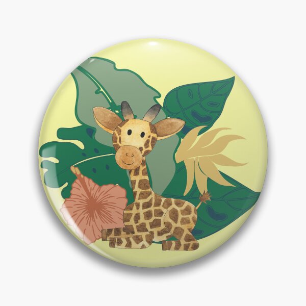 Item preview, Baby Giraffe in the jungle designed and sold by CheekyColours.