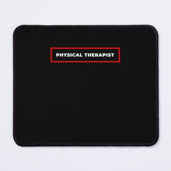 Item preview, Physical Therapist red frame designed and sold by SVPOD.