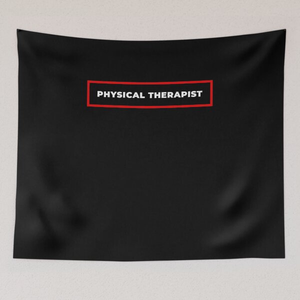 Item preview, Physical Therapist red frame designed and sold by SVPOD.