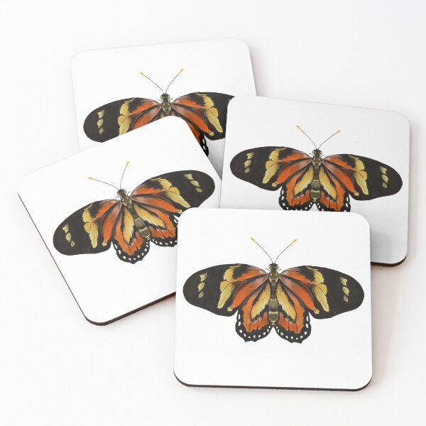 Item preview, Rare Beautiful Heliconius Ismenius Butterfly Sticker GIFT FOR NATURE LOVERS GIFT FOR CAMPING PEOPLE designed and sold by GhostAmine.