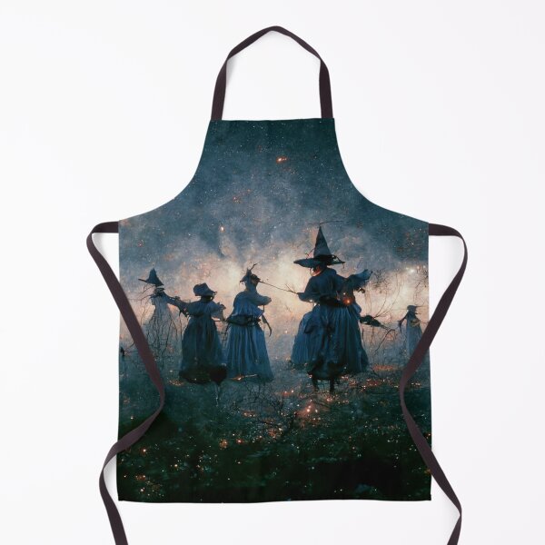 Item preview, Witches in the field on a moonlit night designed and sold by gentlegiant.