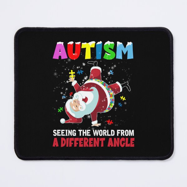 Item preview, Santa Claus Autism Seeing The World From A Different Angle Christmas designed and sold by ElzaMathurinppi.