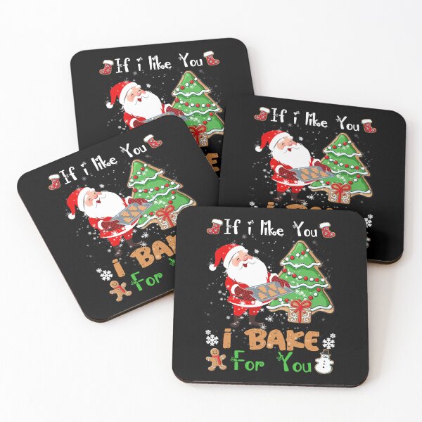 Item preview, Santa Claus If I Like You I Bake For You for Christmas designed and sold by ElzaMathurinppi.