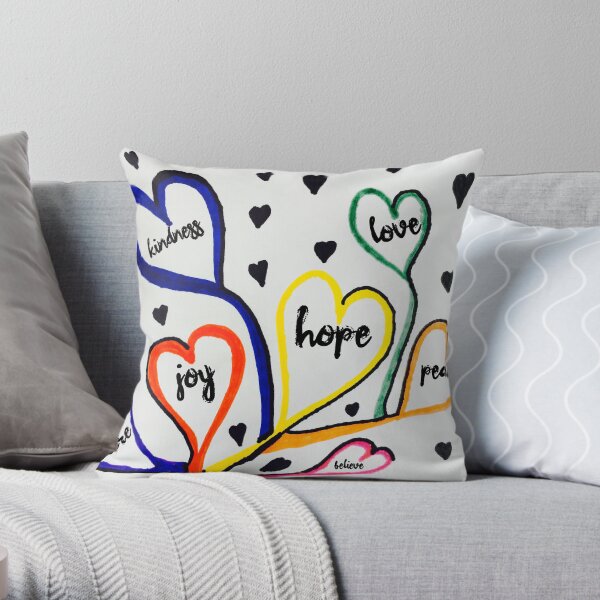 Counsellor Thoughts Throw Pillow