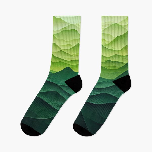 Item preview, Green Mountains Waves designed and sold by shokA Design.