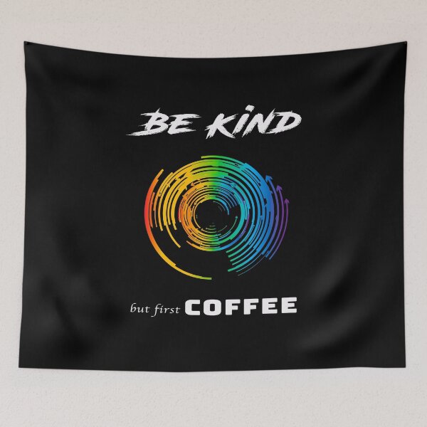 Item preview, Be Kind (White Text) designed and sold by Zandrasart.