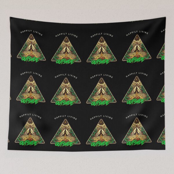 Item preview, HAPPILY LIVING OUTSIDE designed and sold by MJ96-PRO.
