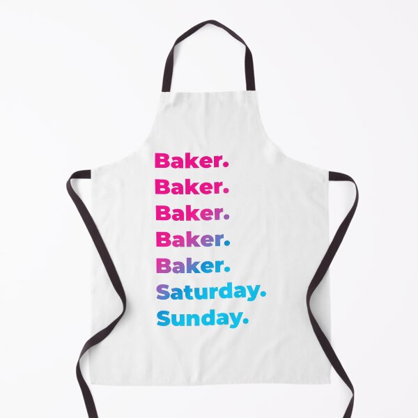 Item preview, Baker work week designed and sold by SVPOD.