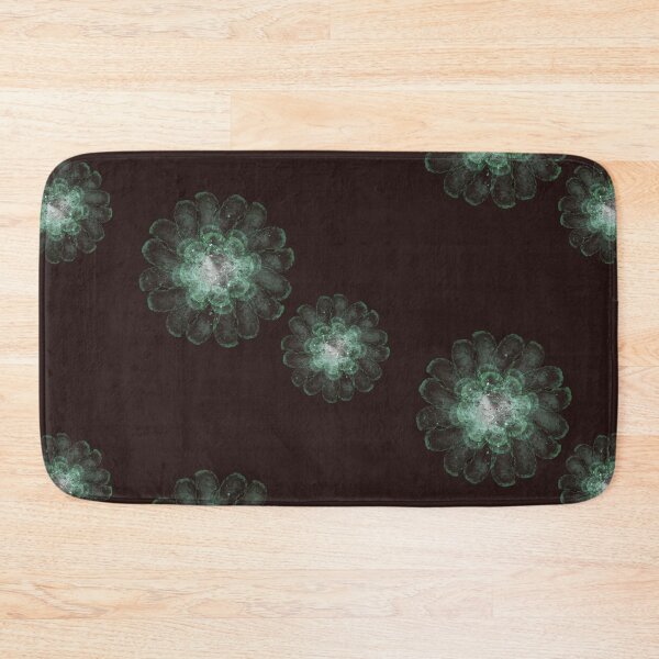 Item preview, Glass flowers floating in the abyss in Black designed and sold by Naked Drop.