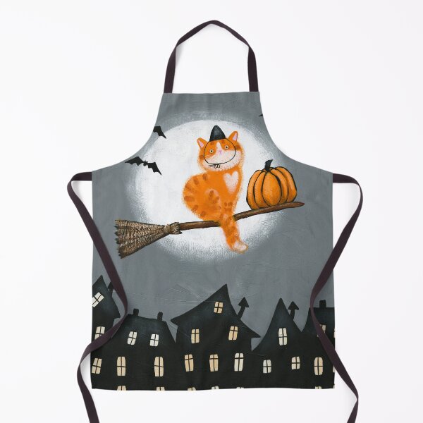Item preview, Fuzzy Ginger Witch designed and sold by KilkennyCat Art.