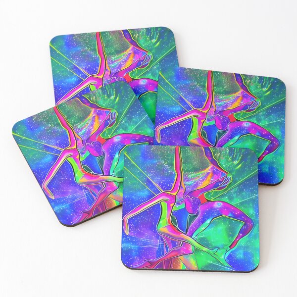 Item preview, United In Dance No.1 - Astral Cosmic AI Illustration - Abstract Form designed and sold by Recall-Design.