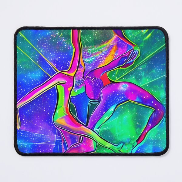 Item preview, United In Dance No.1 - Astral Cosmic AI Illustration - Abstract Form designed and sold by Recall-Design.