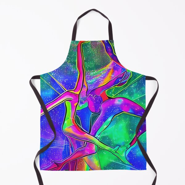 Item preview, United In Dance No.1 - Astral Cosmic AI Illustration - Abstract Form designed and sold by Recall-Design.