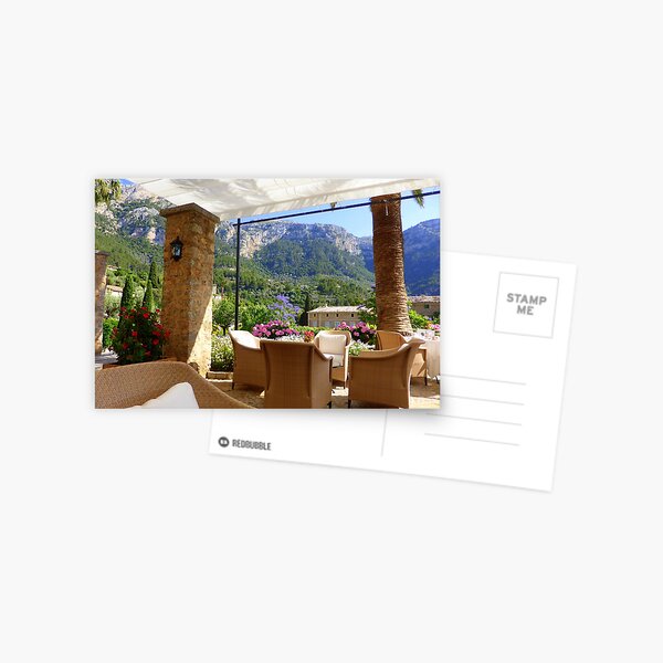 A Shaded Corner of Paradise Postcard