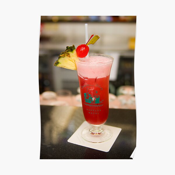 The famous Singapore Sling Poster
